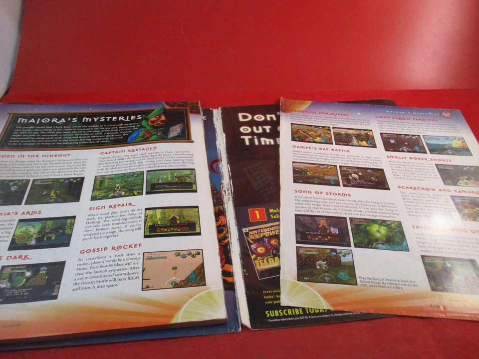 The Legend of Zelda Majora's Mask Nintendo 64 N64 руководство по стратегии книга игрока - Изображение 4 из 4