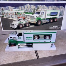 Hess 2008 Toy Truck and Front Loader New In original Box