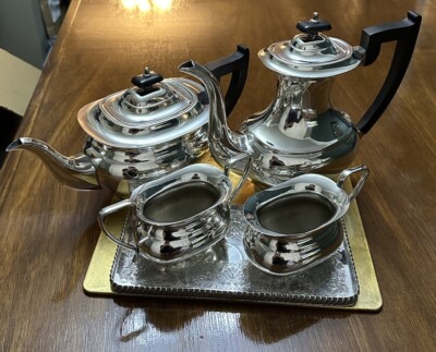 Vintage Piece Silver Plated Tea /Coffee Set Viners Of Sheffield