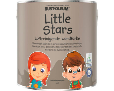 Wandfarbe Little Stars Lebkuchenhäuschen braun 2,5 L