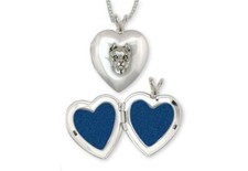 Pit Bull Jewelry Sterling Silver Handmade Pit Bull Photo Locket  PAS22X-T