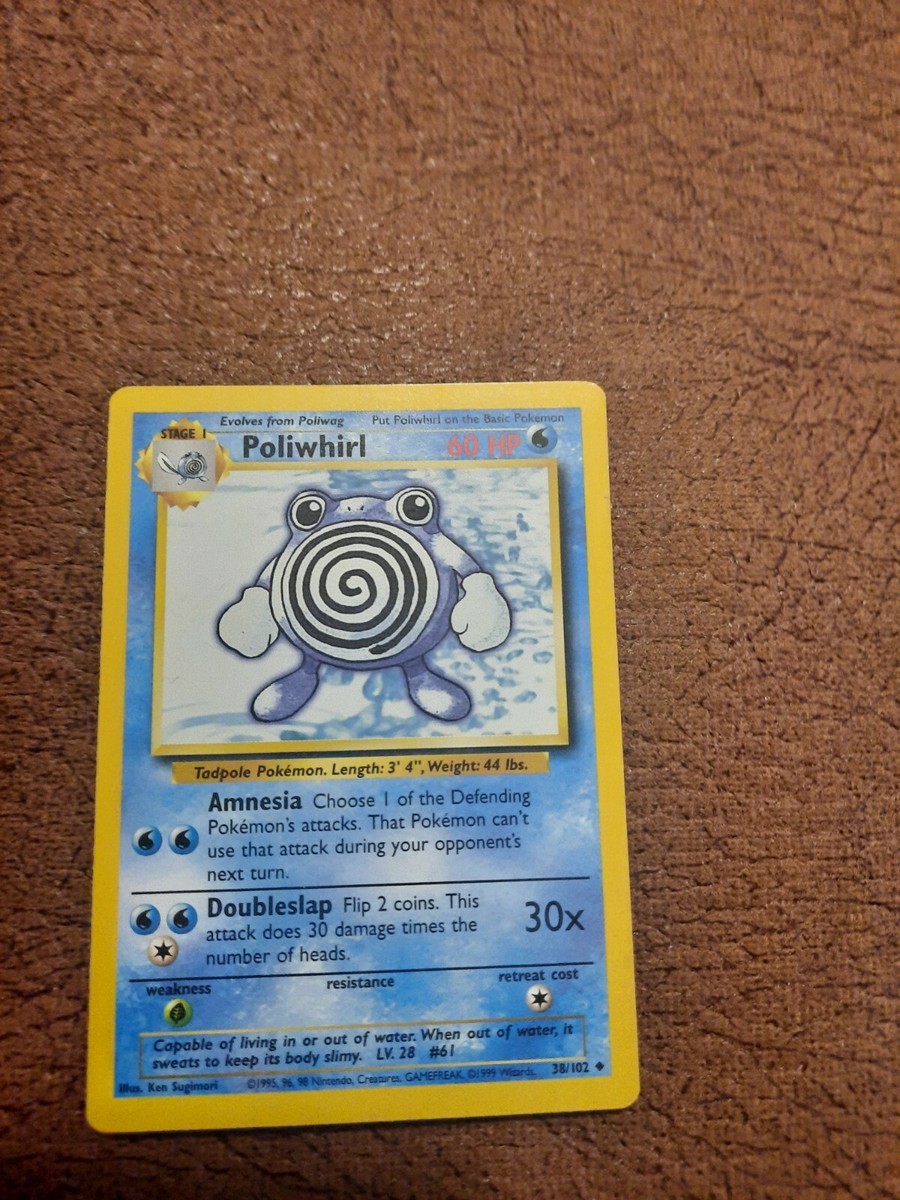 how much is a poliwhirl pokemon card worth Pokemon Graded: Poliwhirl CGC 10  Double Infinity Gaming
