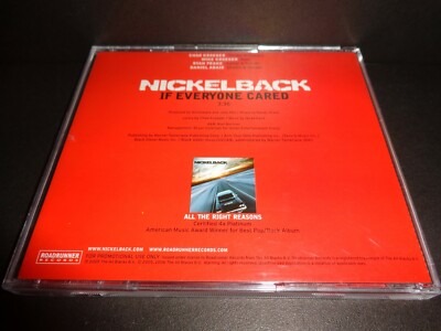 IF EVERYONE CARED by NICKELBACK--Rare Collectible Promotional CD