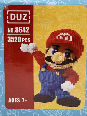 DUZ Super Mario Magic Blocks Set 3520 Pcs 3D DIY Mini Building