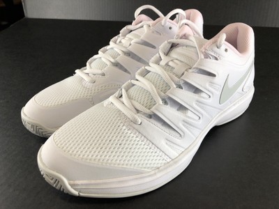 NIKE AIR ZOOM PRESTIGE HC WOMENS Sz 11 TENNIS SHOES AA8024 105 White Pink  Zoom | eBay