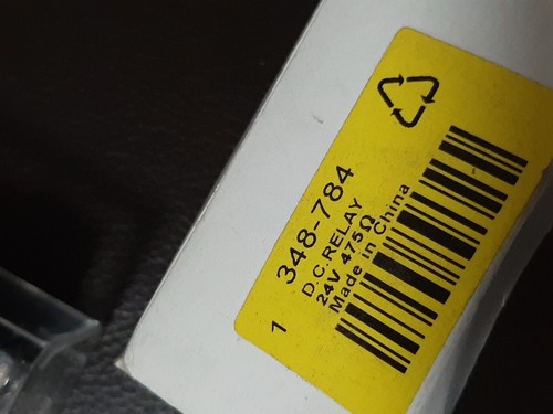 RS 348-784 Plug In Power Relay, 24V D.C.Relay Switching Current, DPDT 8 Pins - Picture 3 of 4