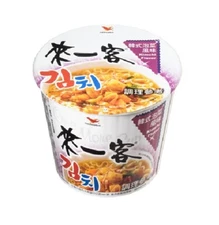 6 Bowls - New Uni-President Kimchi Flavor Instant Noodle 來一客 韓式泡菜風味