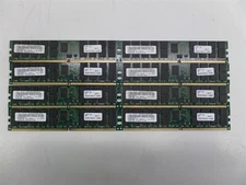 Lot of 8 - Samsung M338T5750CZ3-CD5M2 2GB PC2-4200 DDR2-533 CL4 Server Memory