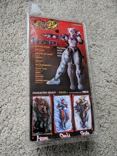 Street Fighter IV - AKUMA Figure 'Alternate Costume' RARE in BOX Neca Toys - Picture 2 of 2