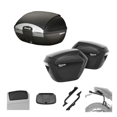 KIT SHAD KOFFER SH45 E KOFFER SH23K FÜR HONDA 750 X-ADV 2017-2020