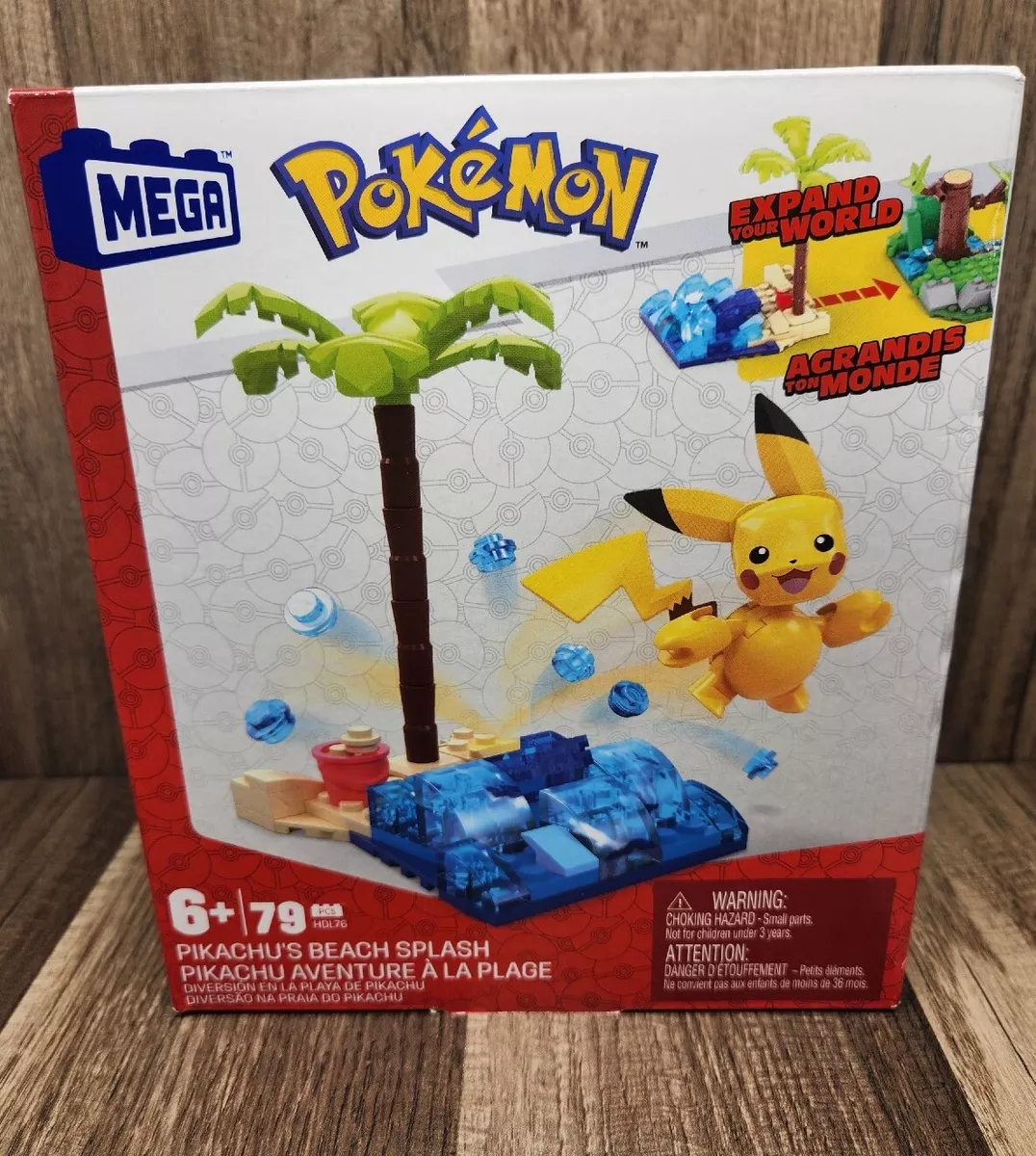 Mega Construx Pokemon Ditto Construction Set with character figures,  Building Toys for Kids (26 Pieces) 