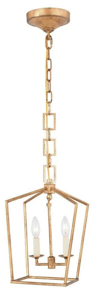 Lámpara de araña de hierro dorado rústica granja cocina isla comedor Foto 2 de 4