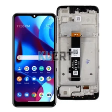 For Motorola Moto G PURE XT2163-4 2021 LCD Display Touch Screen Digitizer Frame