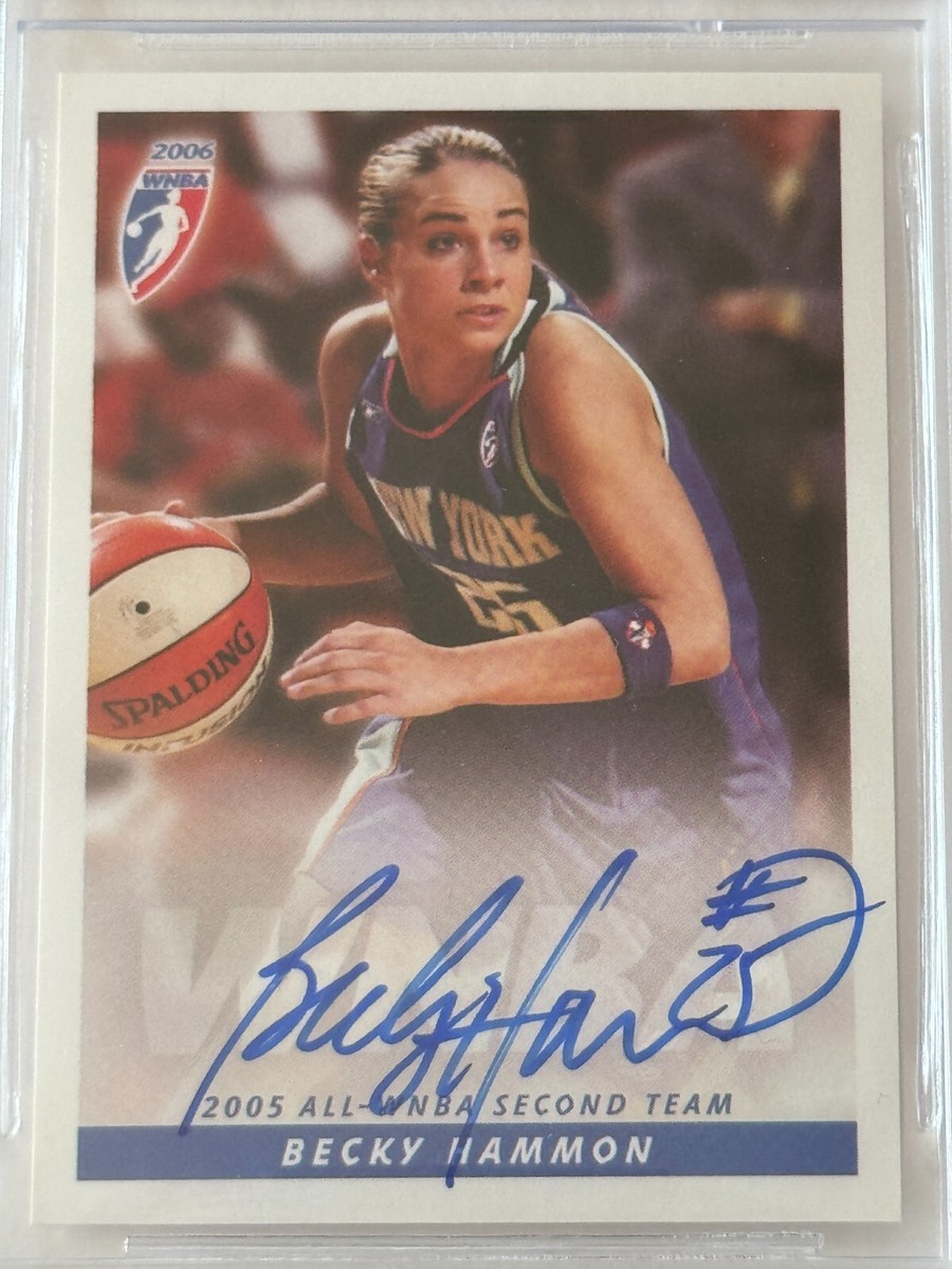 WNBA Becky Hammon サイン入り雑誌