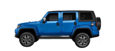 FD27523GTN Door GLASS REAR  LEFT 2018-2023 BAIC	BJ40 (MEX)	4 DOOR