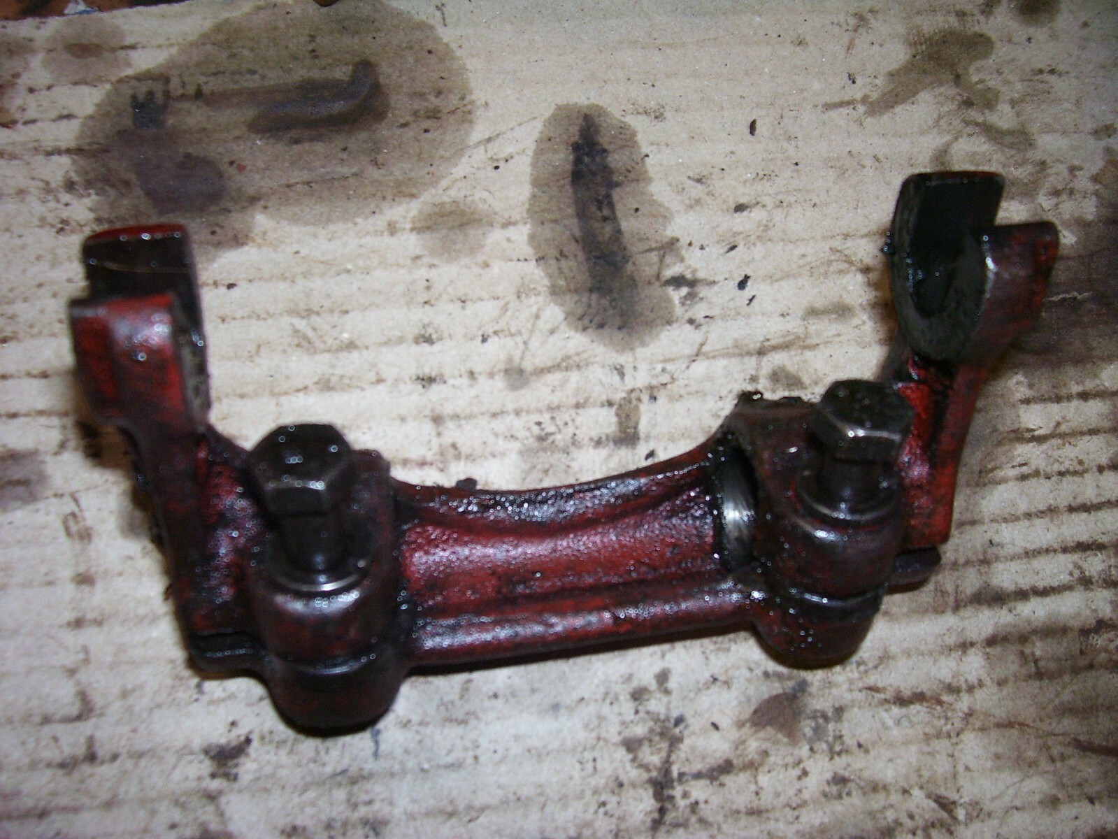 VINTAGE INTERNATIONAL 460 GAS UTILITY TRACTOR THROW OUT BEARING FORK 1958 eBay