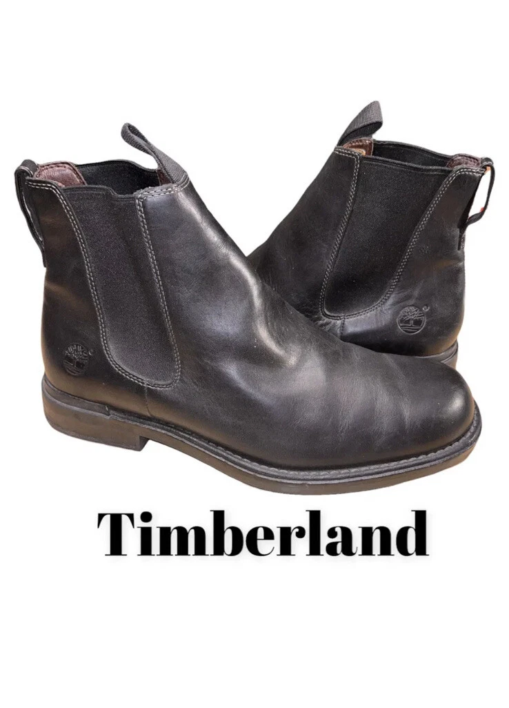 Timberland Men Torrance Black 77032 Leather Chukka 11 | eBay