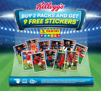 Album Panini KELLOGG'S Russia 2018 Complet - 60 Stickers + Poster - Neuf