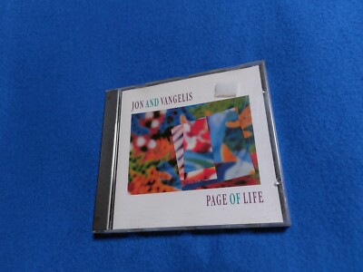 JON AND VANGELIS : PAGE OF LIFE,  1991 ARISTA BMG. CD.