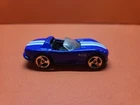 Vintage 1999 Mattel Hot Wheels Daimier Chrysler ~ Blue White Stripes