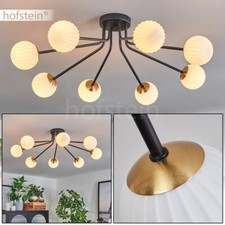 Wohn Ess Schlaf Zimmer Kugelleuchte Decken Lampe weiß Flur Strahler 8-flammig 