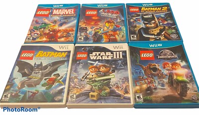 Lego Movie Lego Wii Games List Nintendo Wii U Lot Of Lego Batman