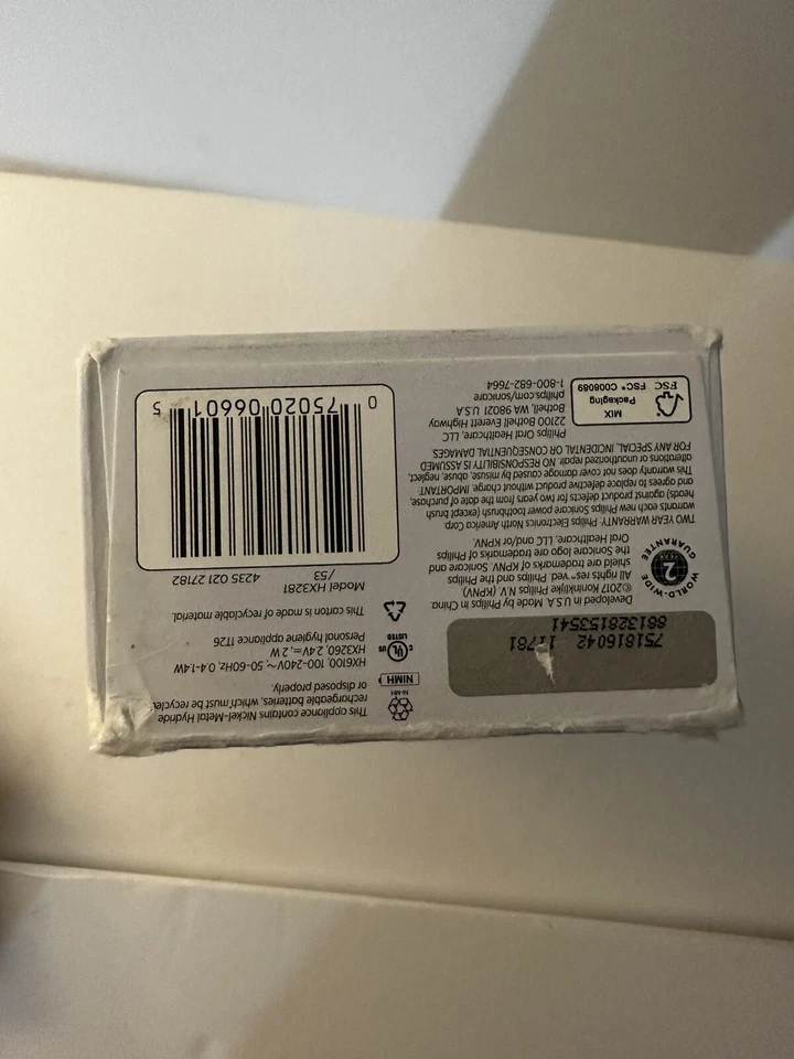 Philips SONICARE Essence+ Profess. Cepillo de dientes recargable HX3281/53 con cargador Foto 2 de 3