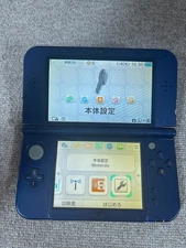 New 3DS LL XL Metalic black Japan Nintendo Console region Japanese A725