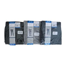 Q3 Gray/Black/Blue Greg Norman Men s Ultimate 5 Pocket Pants 36 x 30