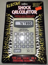 Forum Novelties Inc Electric Shock Calculator Novelty Gag Prank Trick Funny Toy
