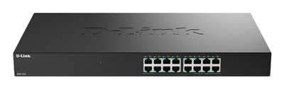 D-Link DMS-1016 Unmanaged L2+ 2.5G Ethernet (100/1000/2500) Schwarz
