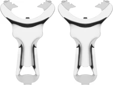 2Pcs Mason Jar Opener, Stainless Steel Multi-Purpose Jar Opener, Easy-Twist, Com