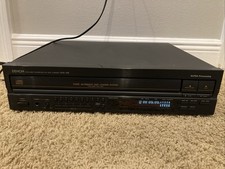 Denon DCM-460 5-CD Compact Disc Changer Alpha Processing- For Parts/Repairs