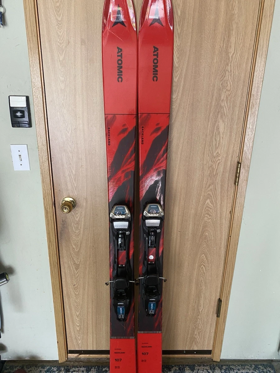 Atomic Backland 107 Backcountry Skis 107mm 182cm Red/Black with