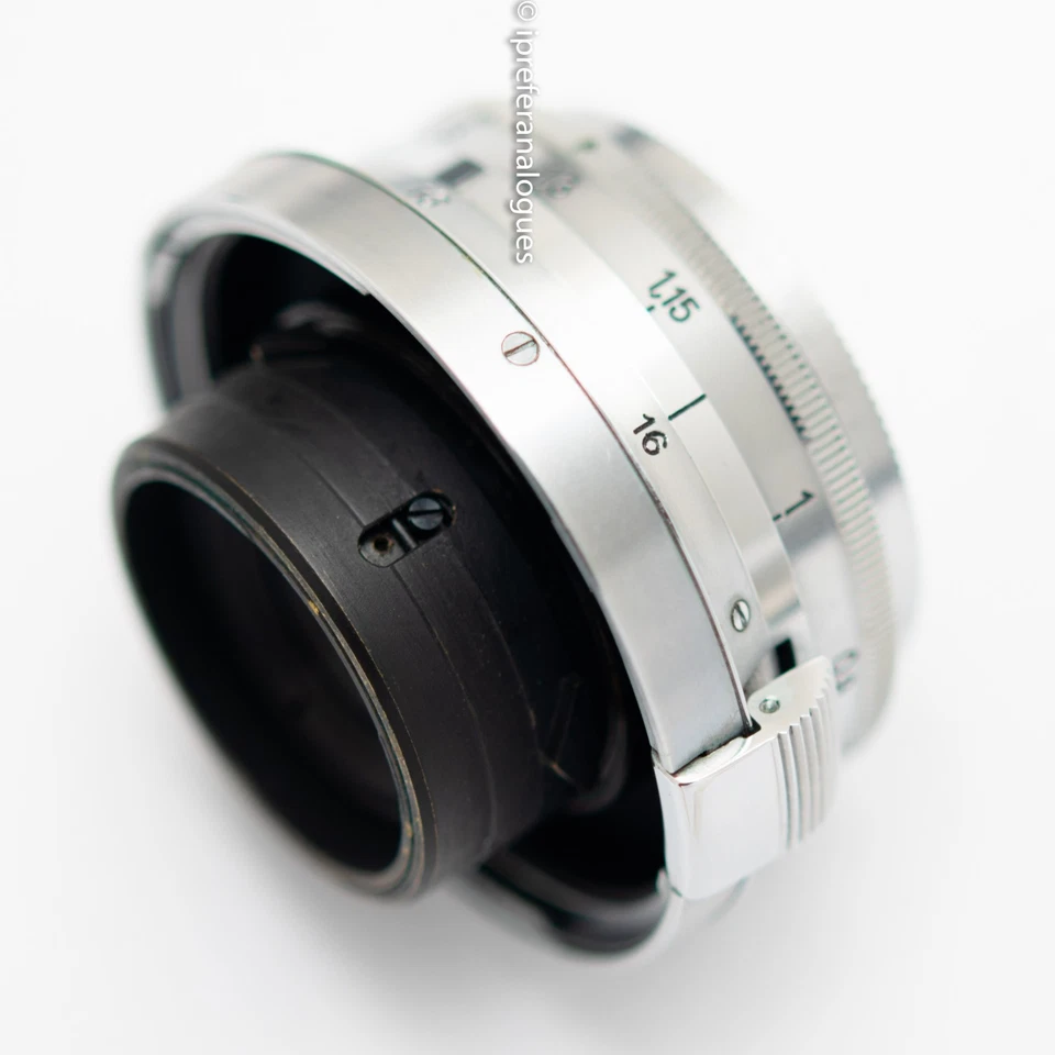 Rare Carl Zeiss Jena Orthometar 3.5cm 4.5 Biogon 2.8 DOF 2.23M Serial TOP Shape - Image 4 of 4