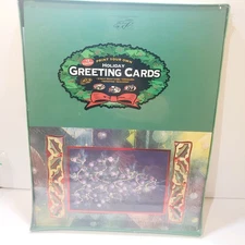 Gartner Studios Print Your Own Christmas Card Tree w Border 12 Count & Envelopes