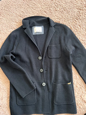 Strickjacke Jungen anthrazit schwarz Zara Gr....