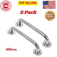 2 Pack Stainless Steel Shower Grab Bar Bathroom Safety Shower Handle for Elderly