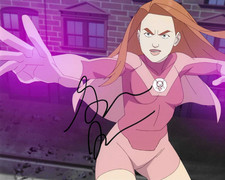 * GILLIAN JACOBS * signed 8x10 photo * INVINCIBLE * COA *