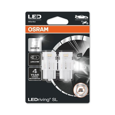 W21W OSRAM Glühlampe, Tagfahr-/Positionsleuchte 7505DWP-2BL