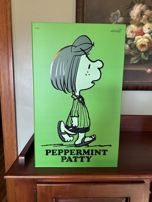 Super7 Supersize Peanuts Peppermint Patty - 17'' Peanuts Action Figure with Fa...