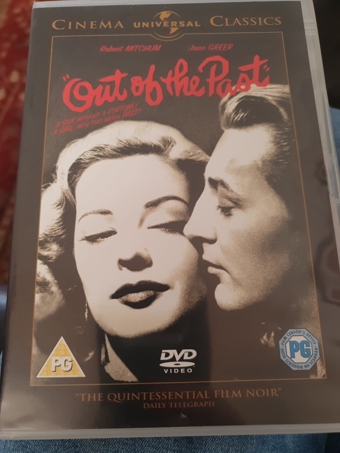 Used OUT OF THE PAST DVD Kirk Douglas Jane Greer  Robert Mitchum