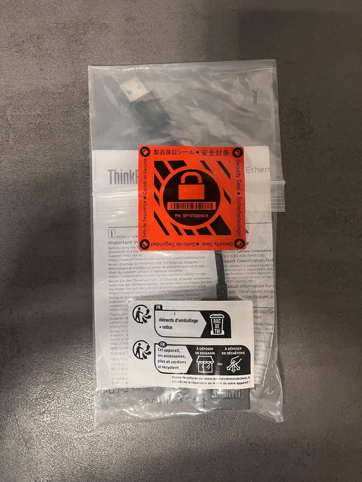 Lenovo ThinkPad USB 3.0 Ethernet adapter - Netzwerkadapter 4X90S91830 #642