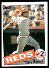 Tony Perez 1985 Topps #675 Reds FREE SHIPPING StackedPacks