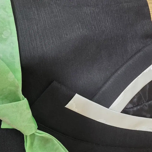 Black Jeogori 55 (Korean Traditional Jacket) Official