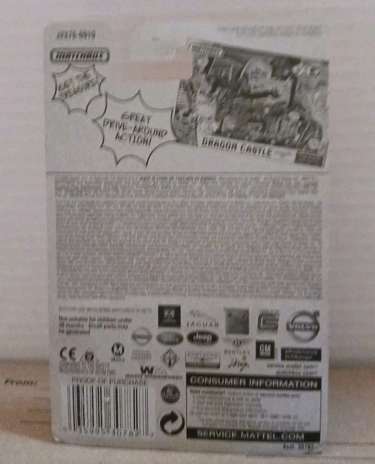 MATCHBOX MBX Metal Ready For Action 1:64 Scale RANGE ROVER SPORT #50 Black - Image 3 of 4