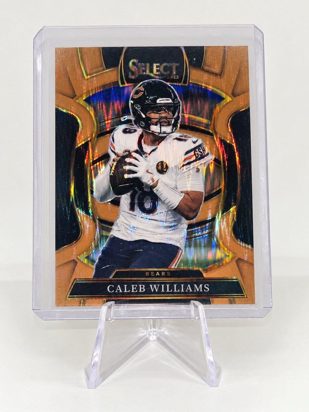 2025 Panini Select - Concourse Caleb Williams #73 Copper Shock Prizm /899