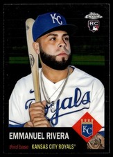 2022 Topps Chrome Platinum Anniversary Emmanuel Rivera Rookie Kansas City Royals