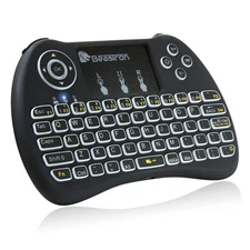 Beastron (Upgraded) 2.4G Mini Wireless Keyboard with Touchpad Mouse＆QWERTY Ke...