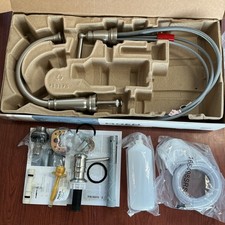 NEW MOEN Edison 87042SRS One-Handle Kitchen Faucet W/Soap Dispenser B149